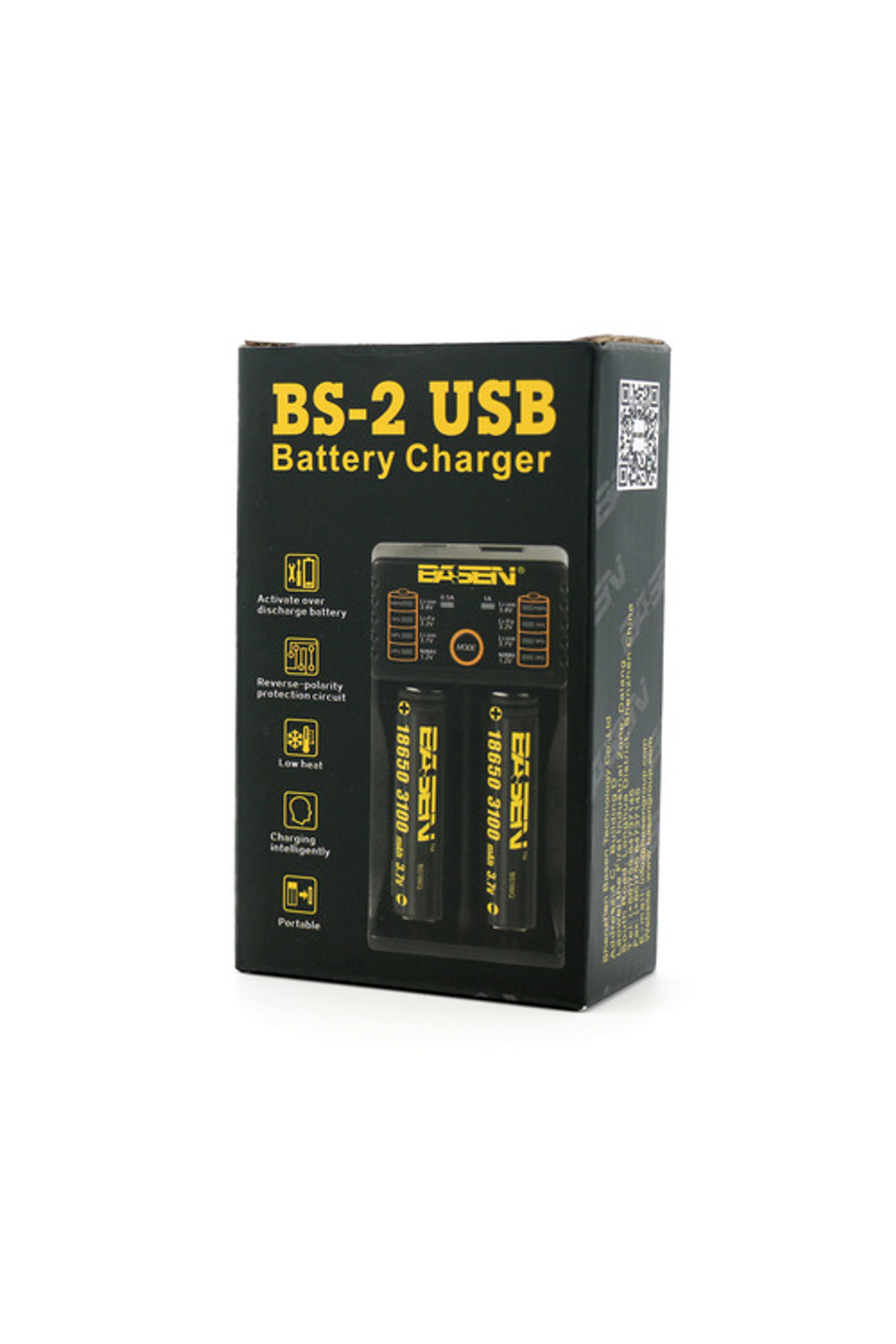 Basen BS2 Li-ion 18650 Pil Şarj Aleti