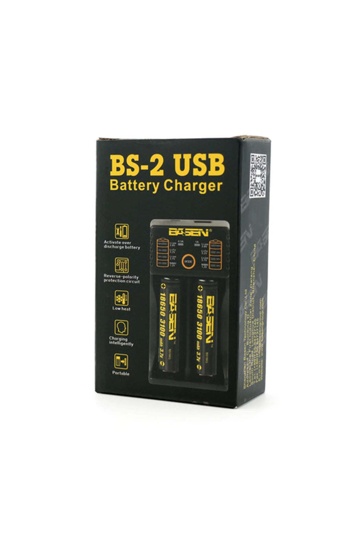 Basen BS2 Li-ion 18650 Pil Şarj Aleti
