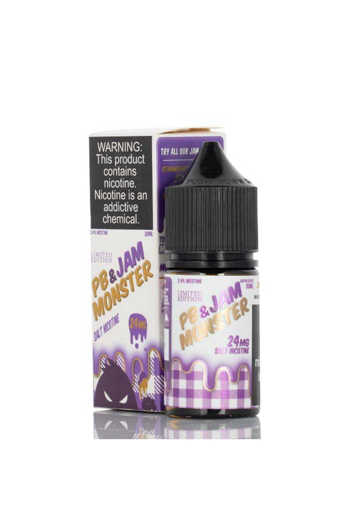 Jam Monster & PB - Grape Salt 30ML